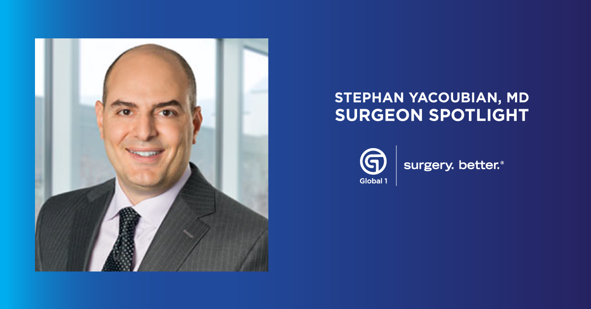 Stephan Yacoubian Surgeon Spotlight