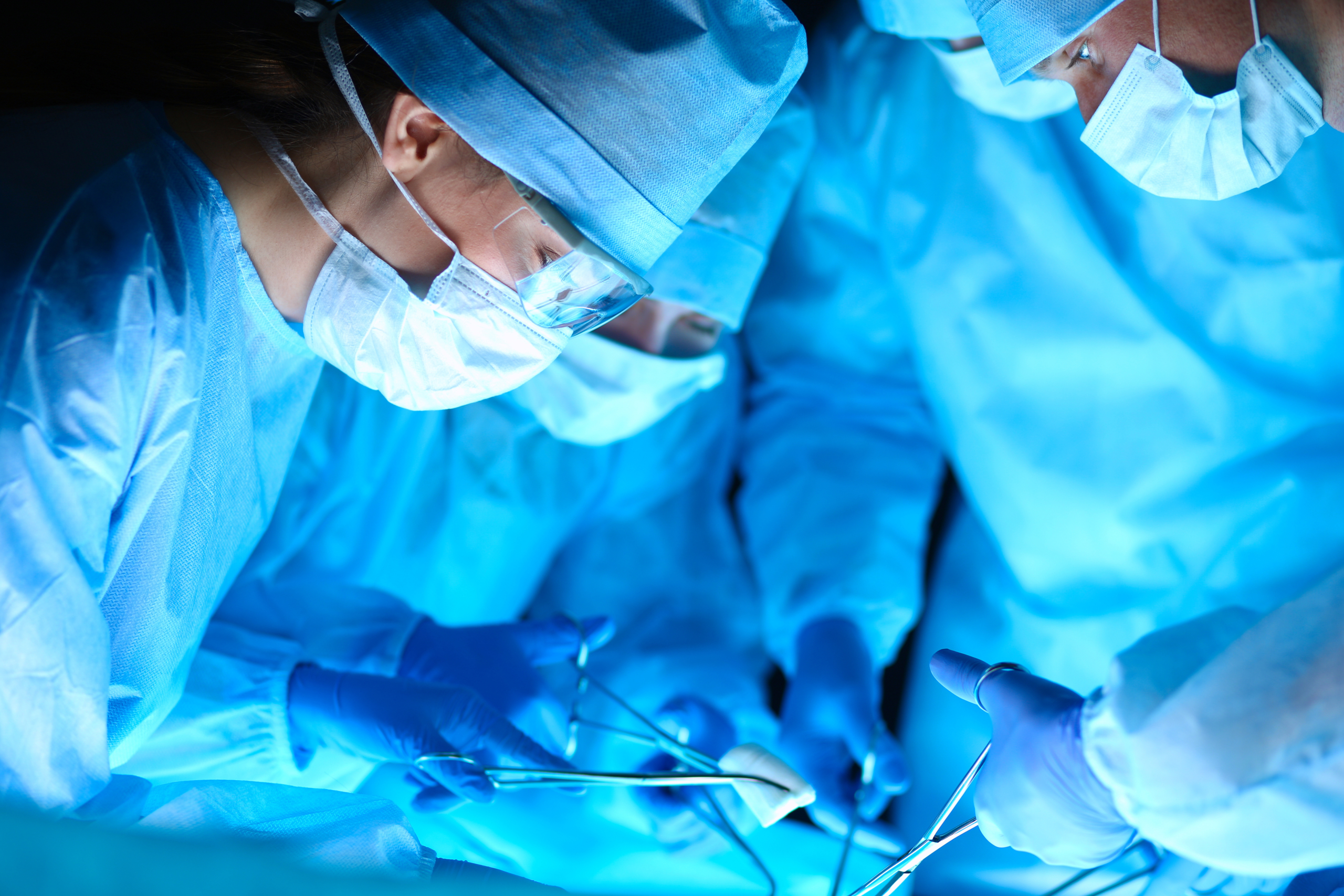 Outpatient Surgery Center Surgery with Surgeons